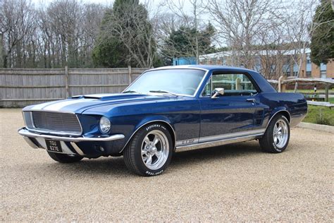 1967 Ford Mustang 302 Auto Metallic Blue Muscle Car