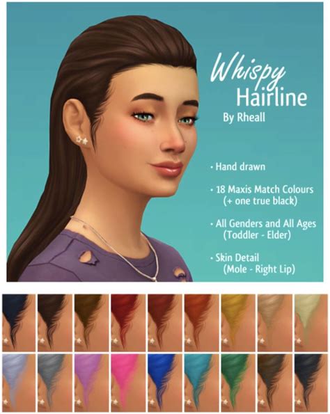 Whispy Hairline Sims 4 Gameplay Sims 4 Characters Sims 4 Body Mods Vrogue