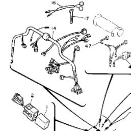 1993 yamaha exciter ii sx ex570sxt electrical 1 babbitts. Yamaha Exciter Wiring Diagram - Wiring Diagram Schemas