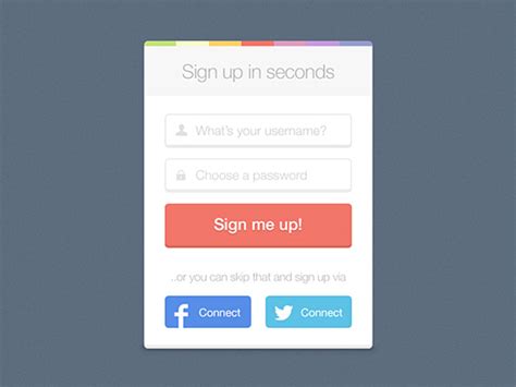 Free Download 25 Great Login And Registration Form Psd The Design