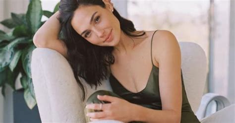 See Gal Gadot All Smiles In An Unbuttoned Blouse