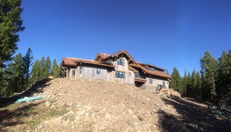 Montana Custom Residential Design Rockin E Ranch Centre Sky