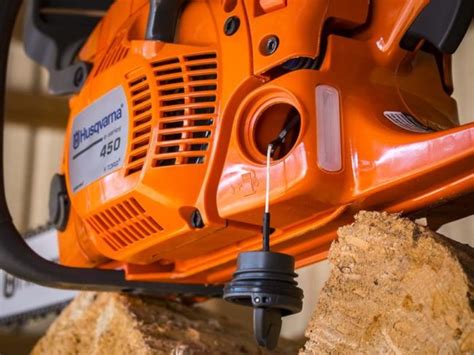 Husky 450 rancher is powerful than most of the average consumer best chainsaws in the the chain brake activates whenever the user pushes the front hand guard forward. Husqvarna 450 Chainsaw Review | OPE Reviews