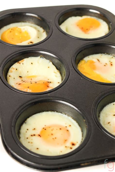 How To Bake Eggs In A Muffin Tin For Meal Prep Breakfast Recipe Oven Baked Eggs Eggs In