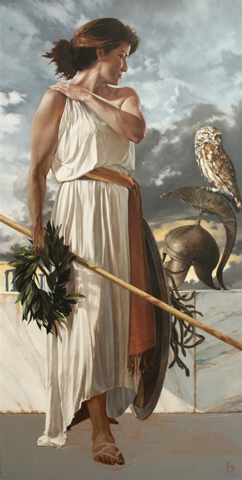 Modern Works Classical Realism Athena Goddess Of Wisdom Athena Goddess Greek Gods And