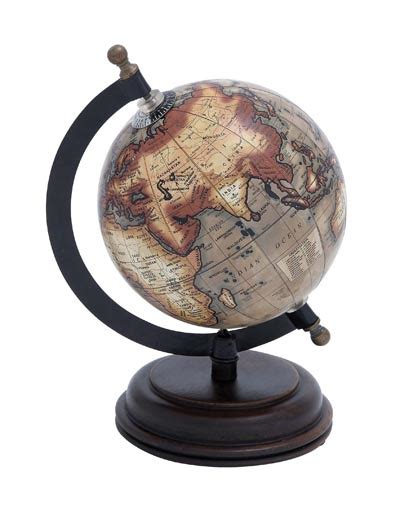 Decorative Antique Style Globe Globe Imports