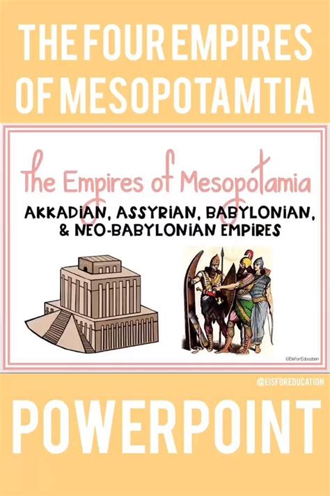 Ancient Mesopotamia The 4 Empires Bundle Includes 3 Products