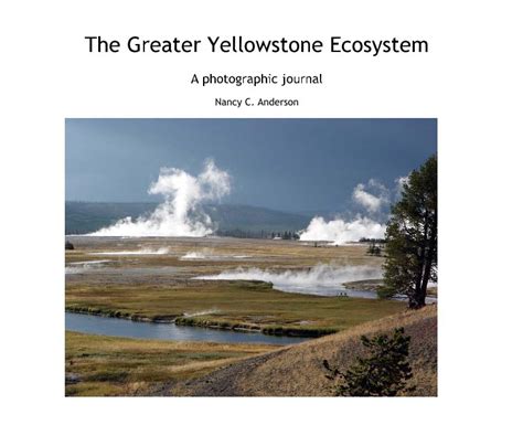 The Greater Yellowstone Ecosystem Von Nancy C Anderson Blurb Bücher
