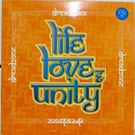 Dreadzone Life Love And Unity 12 Inch Buy From Vinylnet