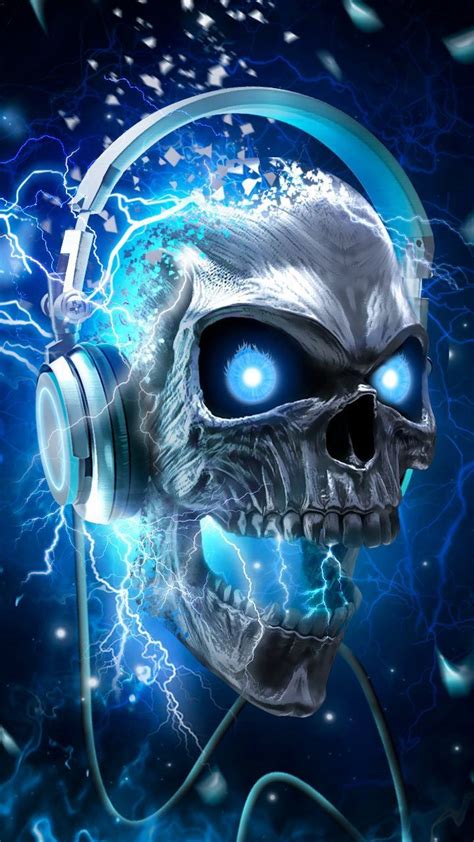 Skull Time Music Headphones Skullcandy Maybe How Many Skull Art Fans