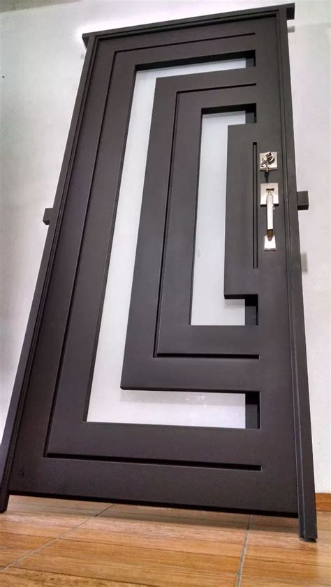 Puerta Principal De Forja Contemporanea Wooden Door Design