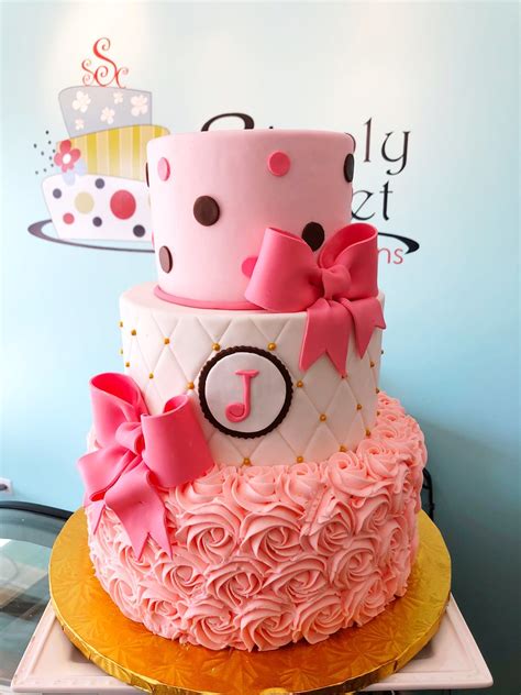 rosette birthday cake simply sweet creations flickr