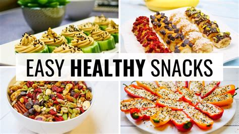 Healthy Snack Ideas Quick And Easy Delicious Snacks To Make At