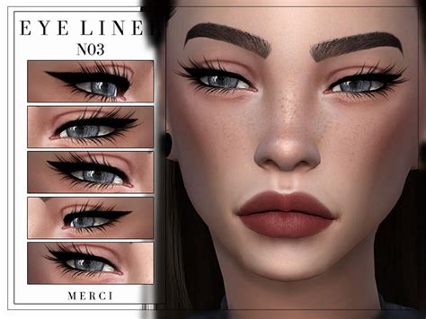 Best Sims 4 Eyeliner Cc And Mods All Free Fandomspot Glitter