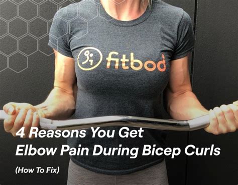 4 Reasons You Get Elbow Pain During Bicep Curls How To Fix Fitbod