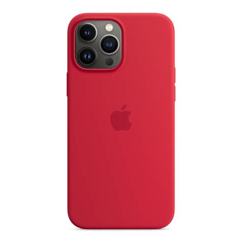 Apple Iphone 13 Pro Silicone Case With Magsafe Red Price In Saudi