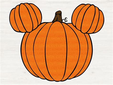 Mickey Pumpkin Svg Free Svg Images Collections