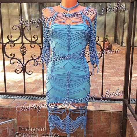 Crochet lace net tunic/beach cover up /lace dress! #crochetdress #womensclothing #crochettunic # ...