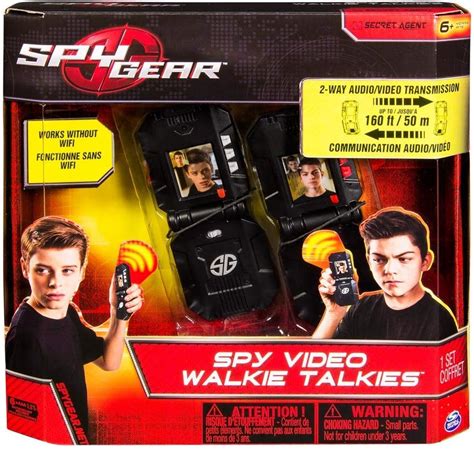 Best Spy Gear Ninja Walkie Talkies 2 Way Communication Hobby Tools
