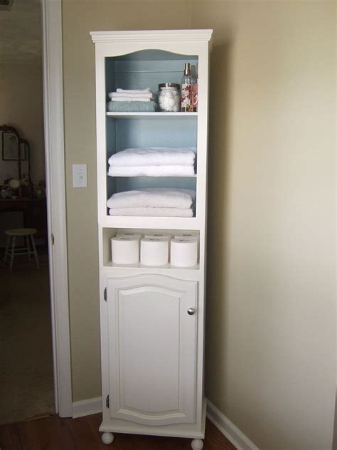 In such case, it must be a priority i know that spaces inside the bathroom would be an issue. Hometalk | Linen Cabinet Storage Solution