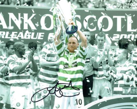 John Hartson Celtic Legend Signed Autograph 10x8 Photo Aftal Coa Ebay
