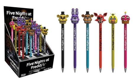 Five Nights At Freddys Character Pens From Funko Five Nights At
