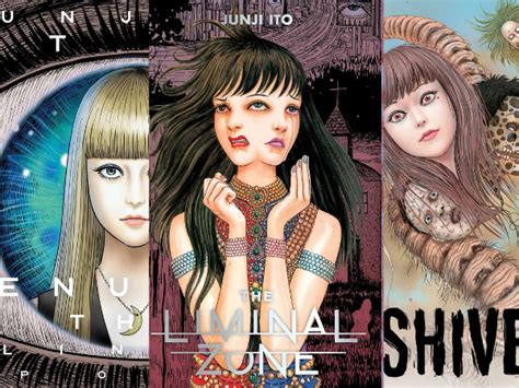 Junji Ito Books In Order 34 Manga Book Series