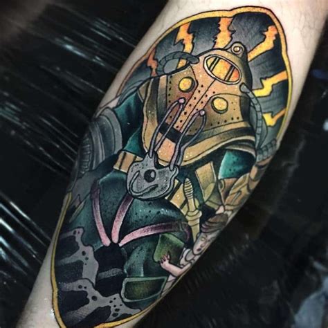 101 Original Bioshock Tattoo Designs You Need To See Outsons Men S Fashion Tips And Style