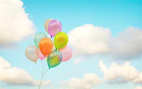 Colorful Balloons In The Sky Wallpapers Wallpaper Cave