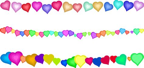 Love Heart Page Border Clipart Best