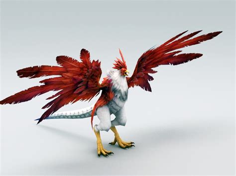 Cockatrice Beast 3d Model 3ds Max Files Free Download Modeling 44987