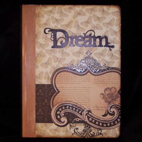 Altered Art Journal Dream Altered Book Journal Altered