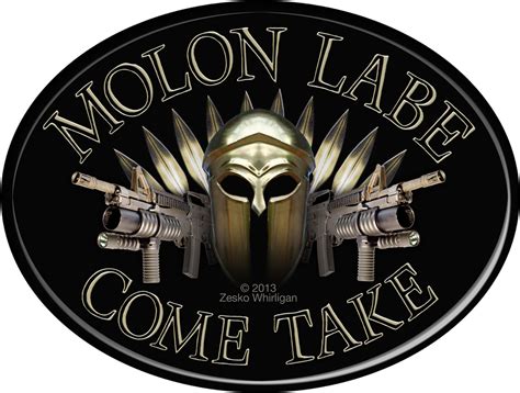 Buy Molon Labe Come Take T Shirts Hoodies And Stickers Emblem Clipart