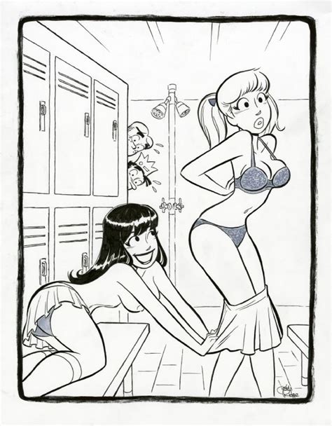 Lesbian Locker Room Hijinks Betty And Veronica Porn Pics