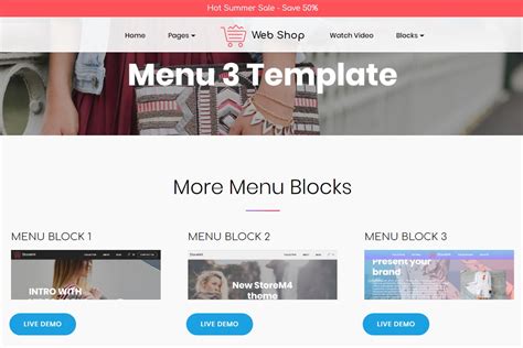 Cool 50 Basic Html Templates For Your Website From 2019