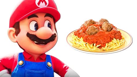 Super Mario Bros Movie Characters And Their Favorite Foods Youtube
