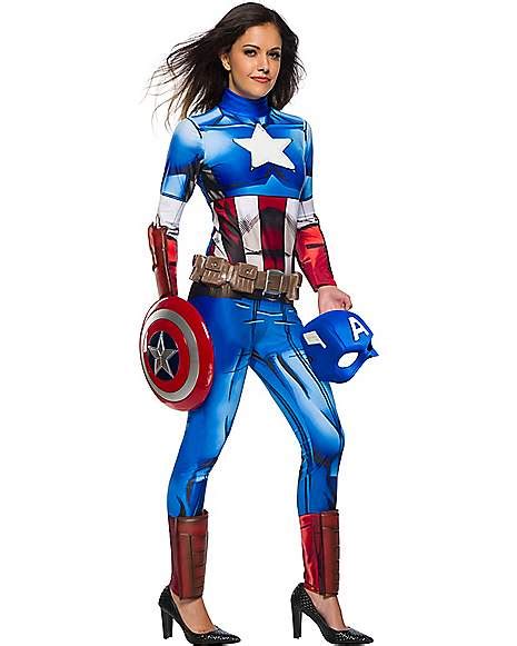 Adult Captain America Costume Marvel