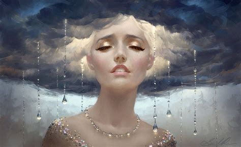 Thunder Rain By Selene Regener Aka Selenada Компьютерная живопись