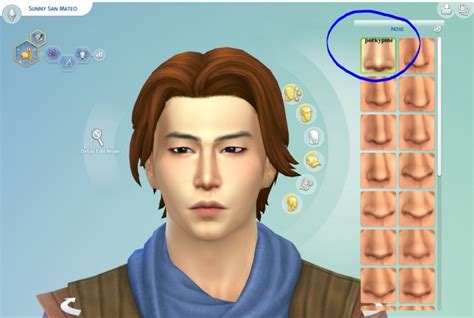 Brand New Nose Slider By Porkypine At Mod The Sims Sims 4 Updates