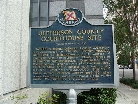 Historical Marker Jefferson County Court House Site Flickr