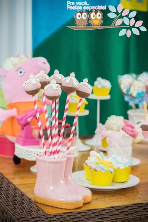 Karas Party Ideas Peppa Pig Themed Birthday Party Planning Ideas