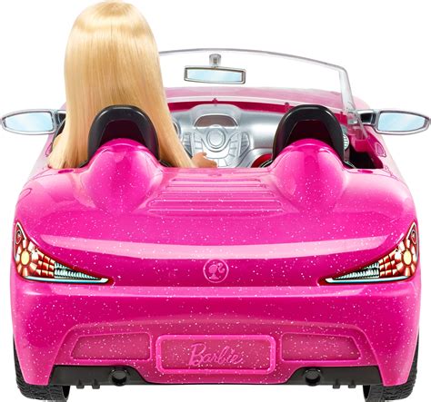 Best Buy Mattel Barbie Doll And Glam Convertible Car Pink Djr