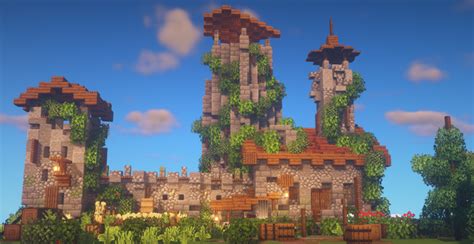 We did not find results for: Just a ruined castle wall in a small, blocky forest ...