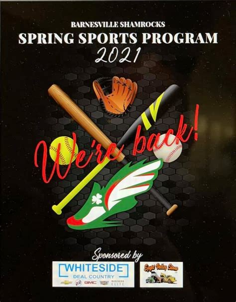Barnesville High School Spring Sports Program Home Facebook