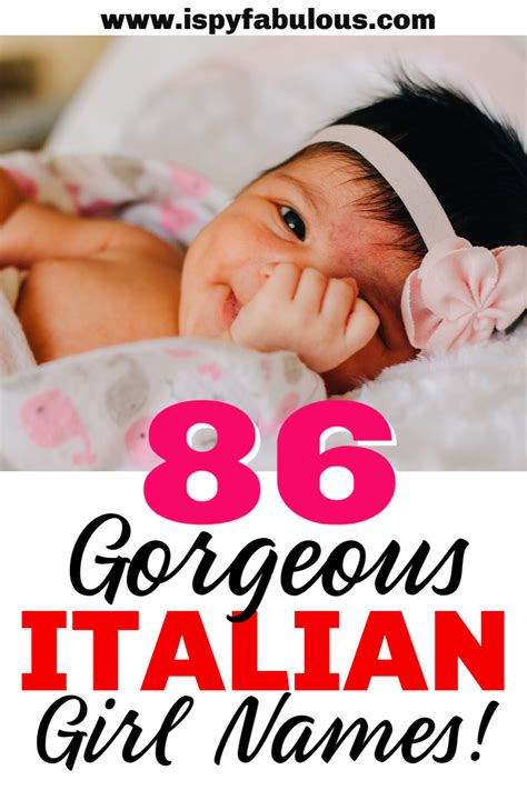 86 Gorgeous Italian Girl Names For Your Little Beauty Artofit