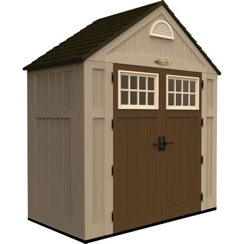 Find our plastic storage sheds, also known as resin sheds, from lifetime, palram and suncast manufacturers here. Suncast Storage Shed — 200 Cu. Ft., Model# BMS7300 | Northern Tool + Equipment
