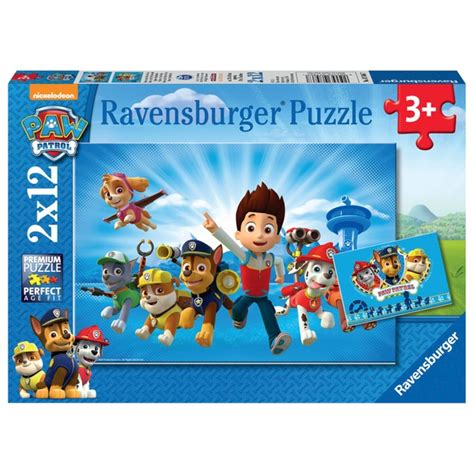 Ravensburger Puzzle Ryder And Die Paw Patrol 2x12 Teile Smyths Toys