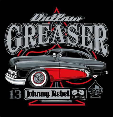 Pin By Justin Boily On Cars Rockabilly Art Tshirt Designs Tractor Art