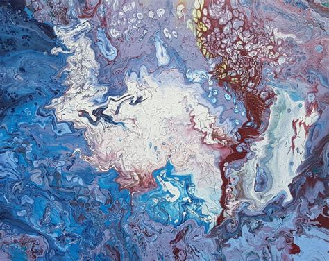 Alexandra Romano Antarctica Painting Acrylic On Canvas For Sale At