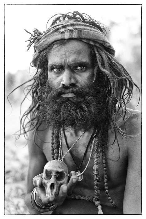 An Aghori Sits By The Ganges In Varanasi People Of The World Male